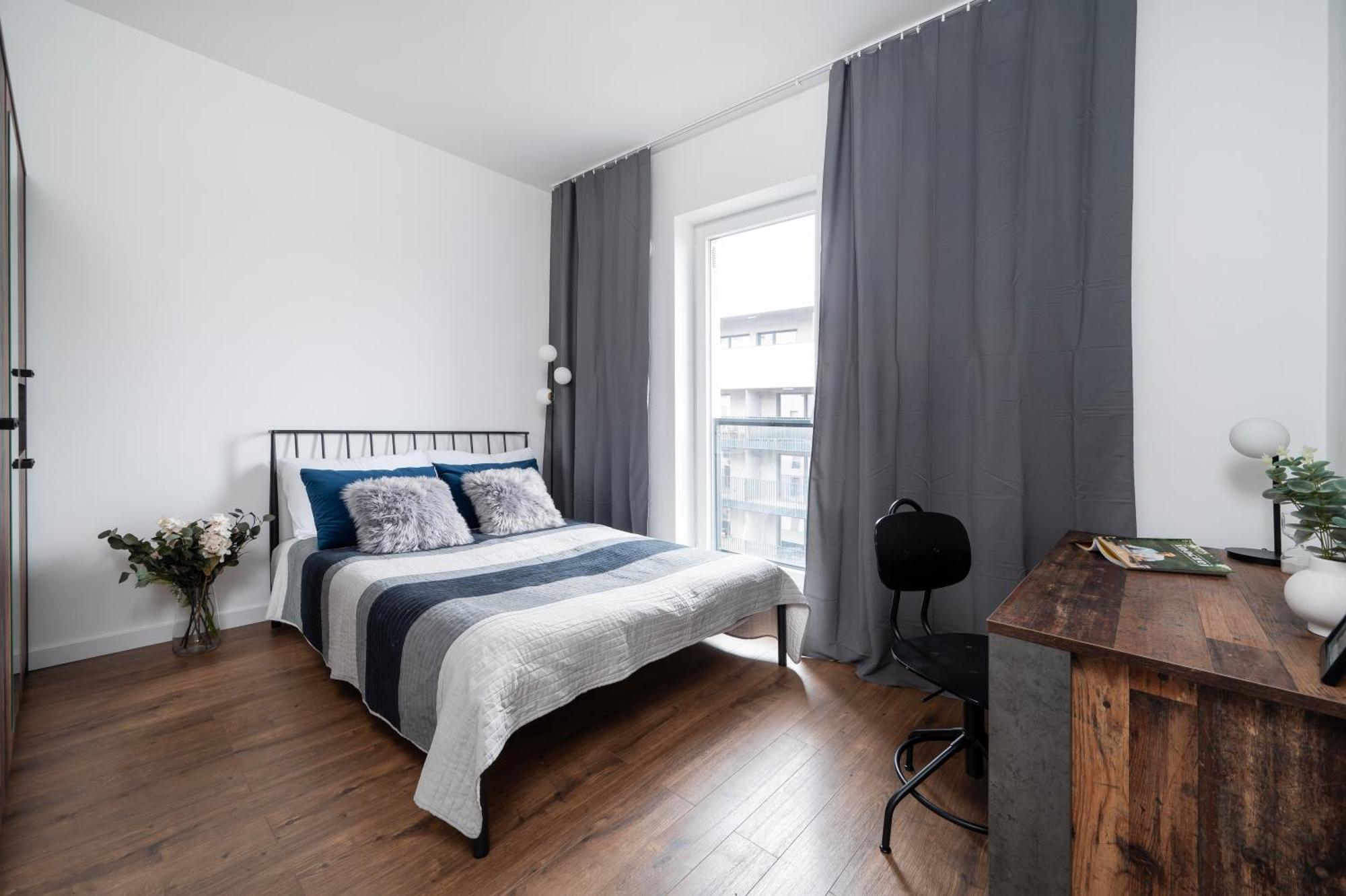 Manufaktura Residence - Apartamenty Industrial Z Parkingiem I Dwoma Lazienkami Lodž Exteriér fotografie